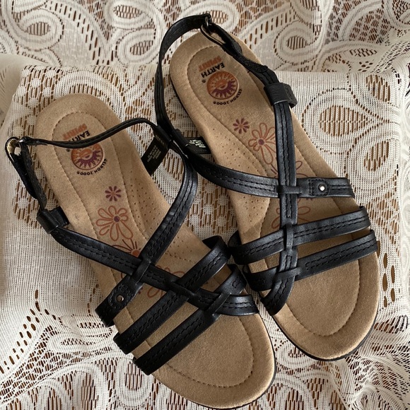 black earth spirit sandals